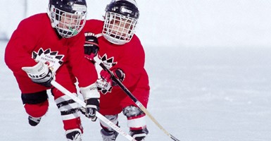 Minor hockey league players supported by Edmonton law firm Sharek Logan & van Leenen LLP, a trusted law firm providing family law, divorce, civil litigation, real estate law, person injury, civil litigation, and legal separation.