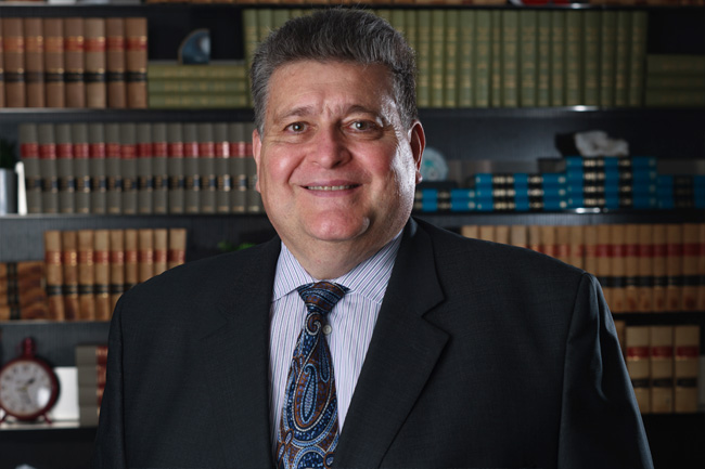photo of Edmonton lawyer Jim Di Pinto, focused on providing legal service in Corporate and Commercial Law, Financial Recovery Law, Construction and Builder's Lien law, Insolvency and Bankruptcy, Real Estate, Employment Law and Civil litigation
