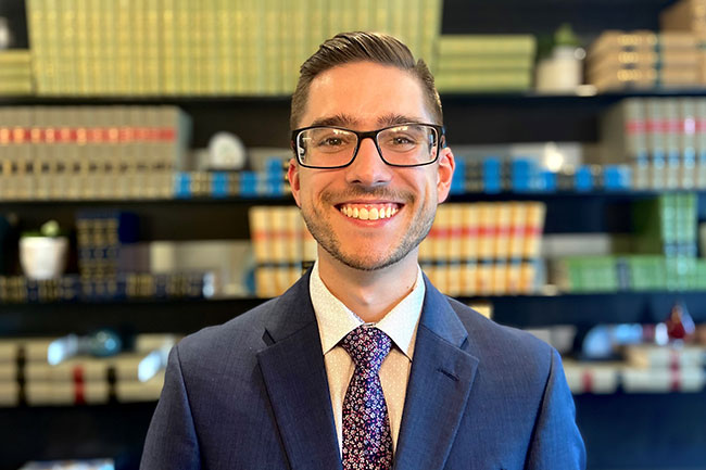 photo of Justin Williams of Sharek & Co, Edmonton law firm